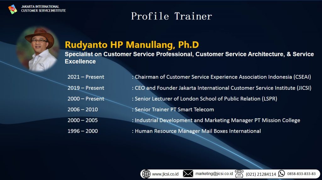 Rudyanto HP Manullang, Ph.D