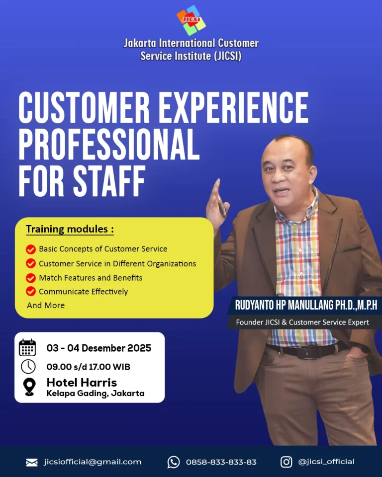 Customer Experience Professional For Staff