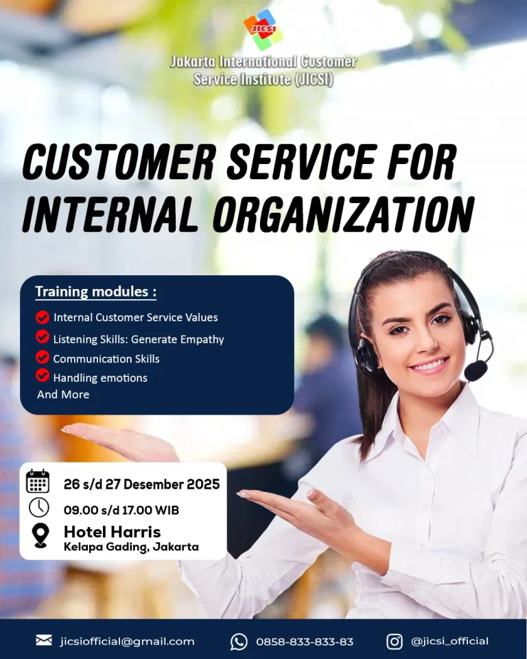 Customer Service For Internal Organization
